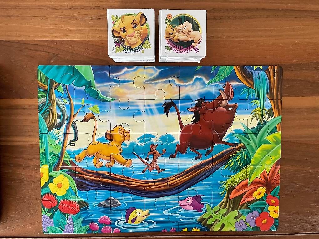 Clementoni Puzzle: Puzzle + Memory König der Löwen – Usato da Liestal venduto da esi79 1