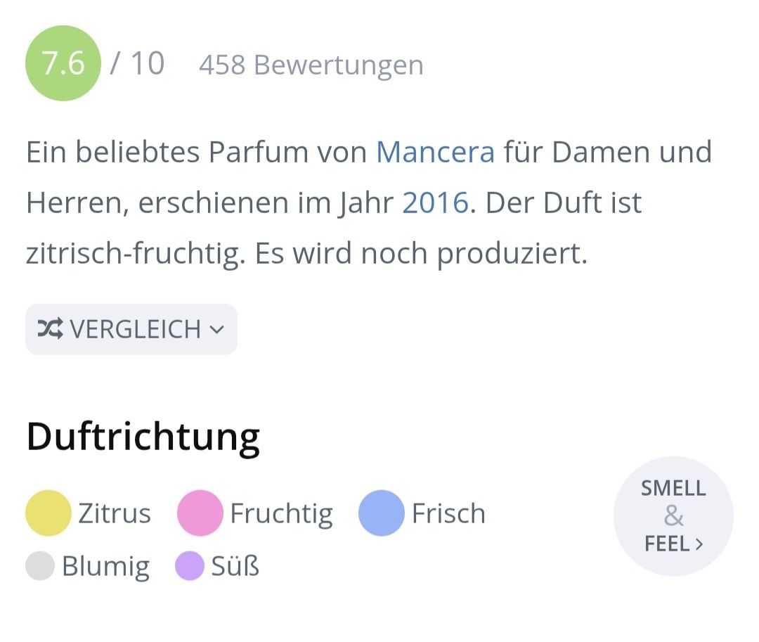 Mancera Parfum & Eau de Toilette: 5 ml SICILY MANCERA EDP ABFÜLLUNG – Neu (gemäss Beschreibung) aus St. Gallen von CaliSunshine 3