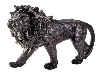 Skulpturen & Statuen: Löwe Schwarz Glitzernd Gross – Neu und originalverpackt aus Schaffhausen von AtelierPudesco 8
