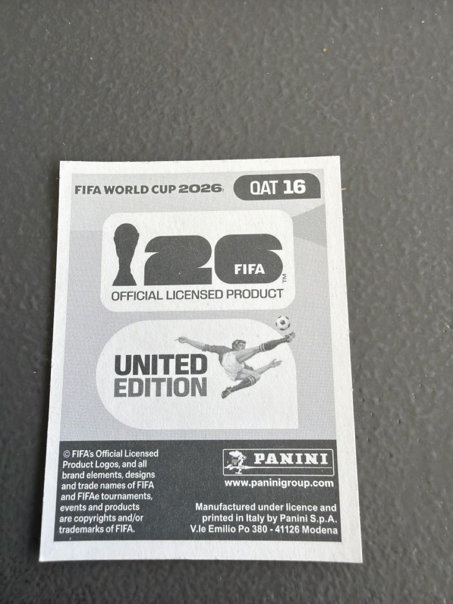 Panini Carte collezionabili: Panini WM 2026 QAT16 – Nuovo (secondo la descrizione) da Therwil venduto da Juliahengaetnee 1
