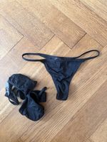 Schwarze H&M Tangs,  Grösse 38 (ungetragen)