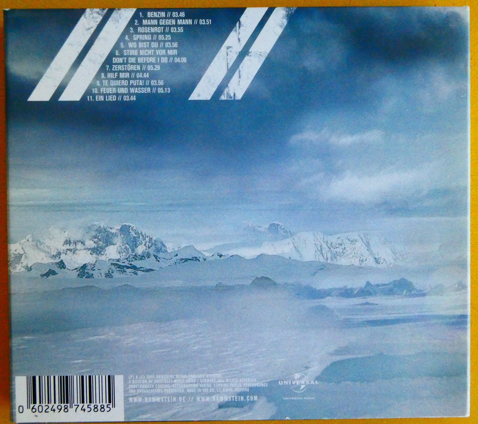 CDs: Rammstein - Rosenrot – Neu (gemäss Beschreibung) aus Jegenstorf von Ak50 1