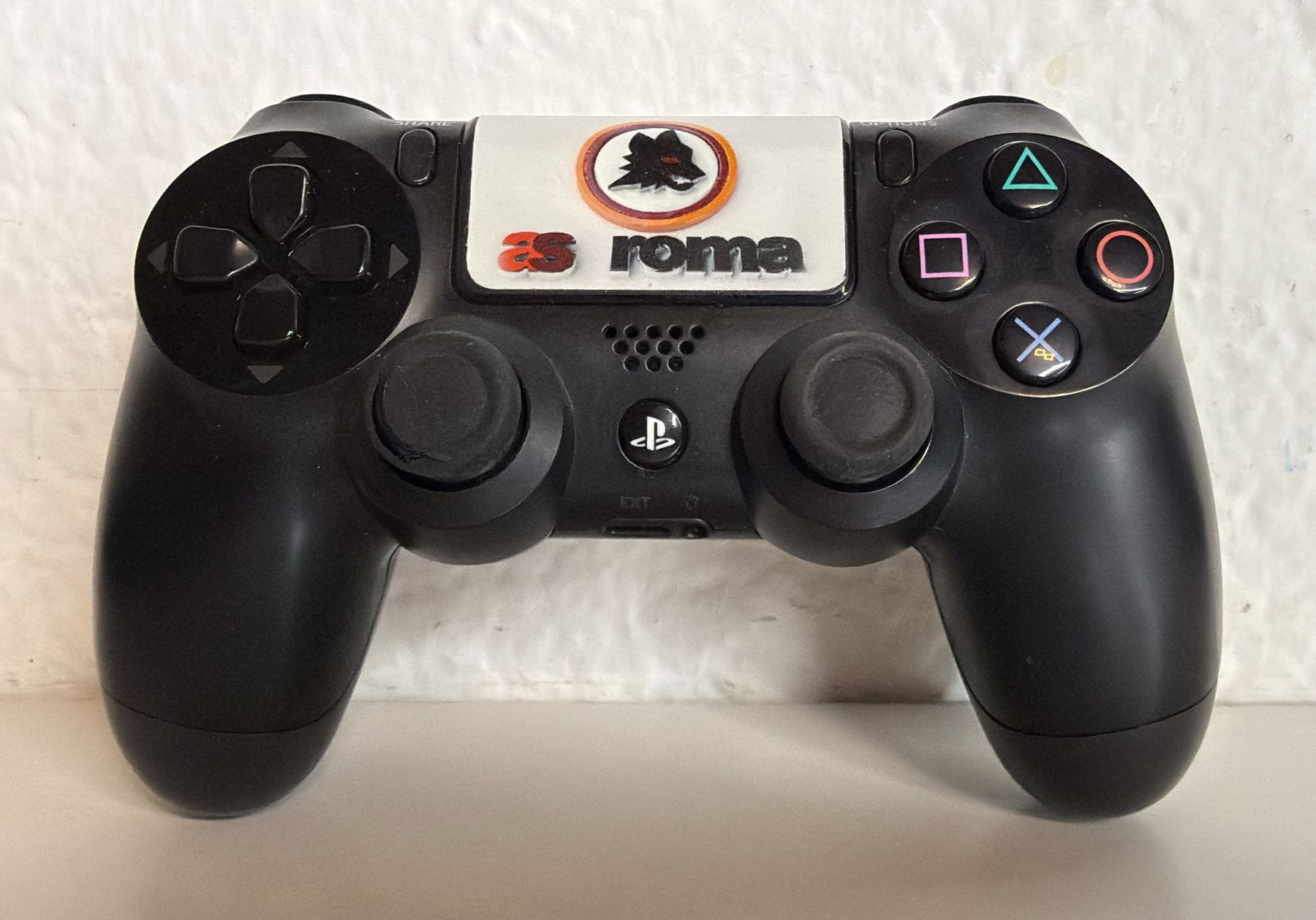 Controller: Sony PS4 Controller AS Roma Edition schwarz  – Gebraucht aus Ehrendingen von lax21