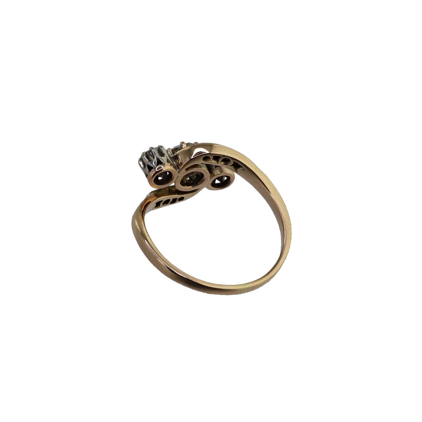 Anelli: Diamond Croisé Ring – Usato da Zürich venduto da Vintage-Jewellery 6