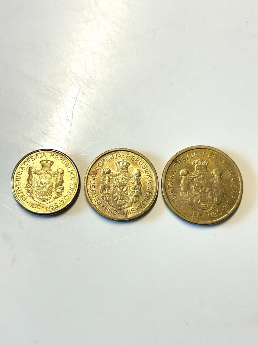 Alle Münzen: 1/2/5 Dinar 2021 – Gebraucht aus Lugano von Mil-klr26 1