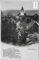 Kilchberg ZH - Dorfpartie mit Kirche
