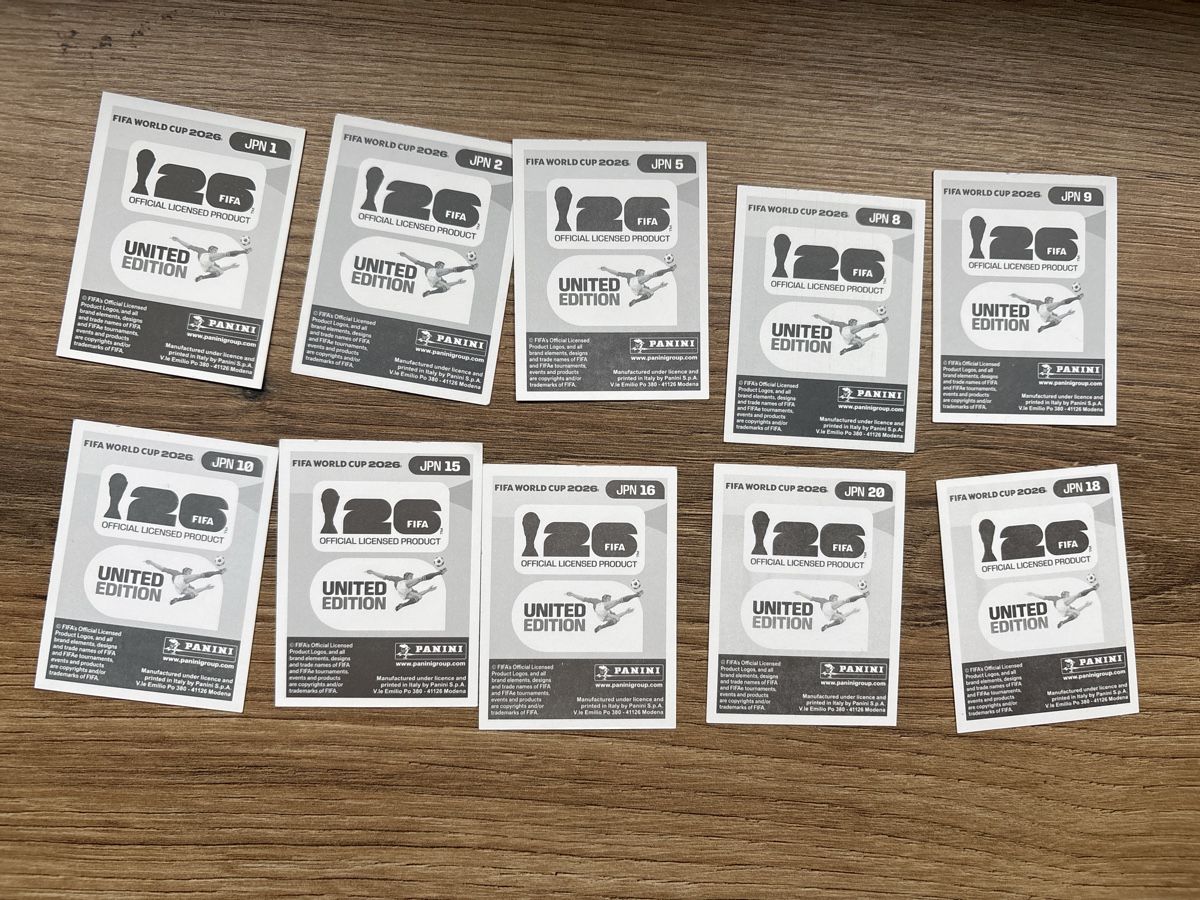 Panini Carte collezionabili: Panini WM 2026 Stickers Japan – Nuovo (secondo la descrizione) da Menznau venduto da Hetfield85 1