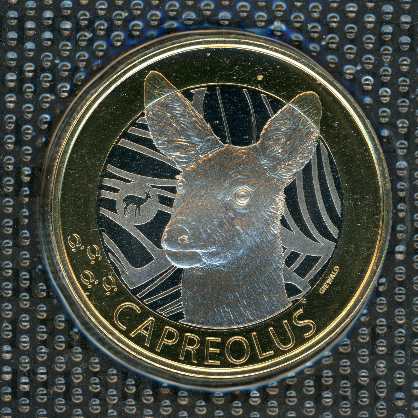 Tutti le monete: CHF__10.00 2019 Reh stgl 10 Franken – Nuovo e nell'imballaggio originale da Widnau venduto da Elf11 1