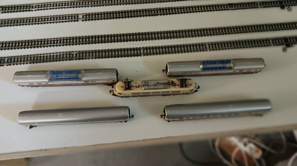 Modellini di ferrovie: DB 103 Personenzug – Usato da Rothrist venduto da Blacky1950 2