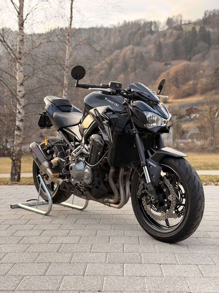 Kawasaki Strasse: Kawasaki Z900 2017 35kW – Gebraucht aus Davos Platz von pla_k6m2