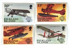 Briefmarken "Flugzeuge". Falklandinseln.