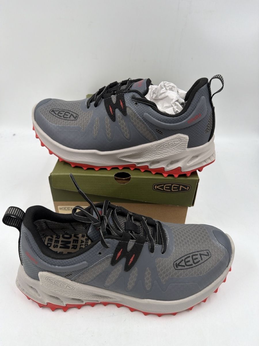 Keen Scarpe da uomo: Keen Zionic WP, Gr. 41, Grau/Rot, Neu mit Originalverpackung – Nuovo e nell'imballaggio originale da Sirnach venduto da Fkobi 7