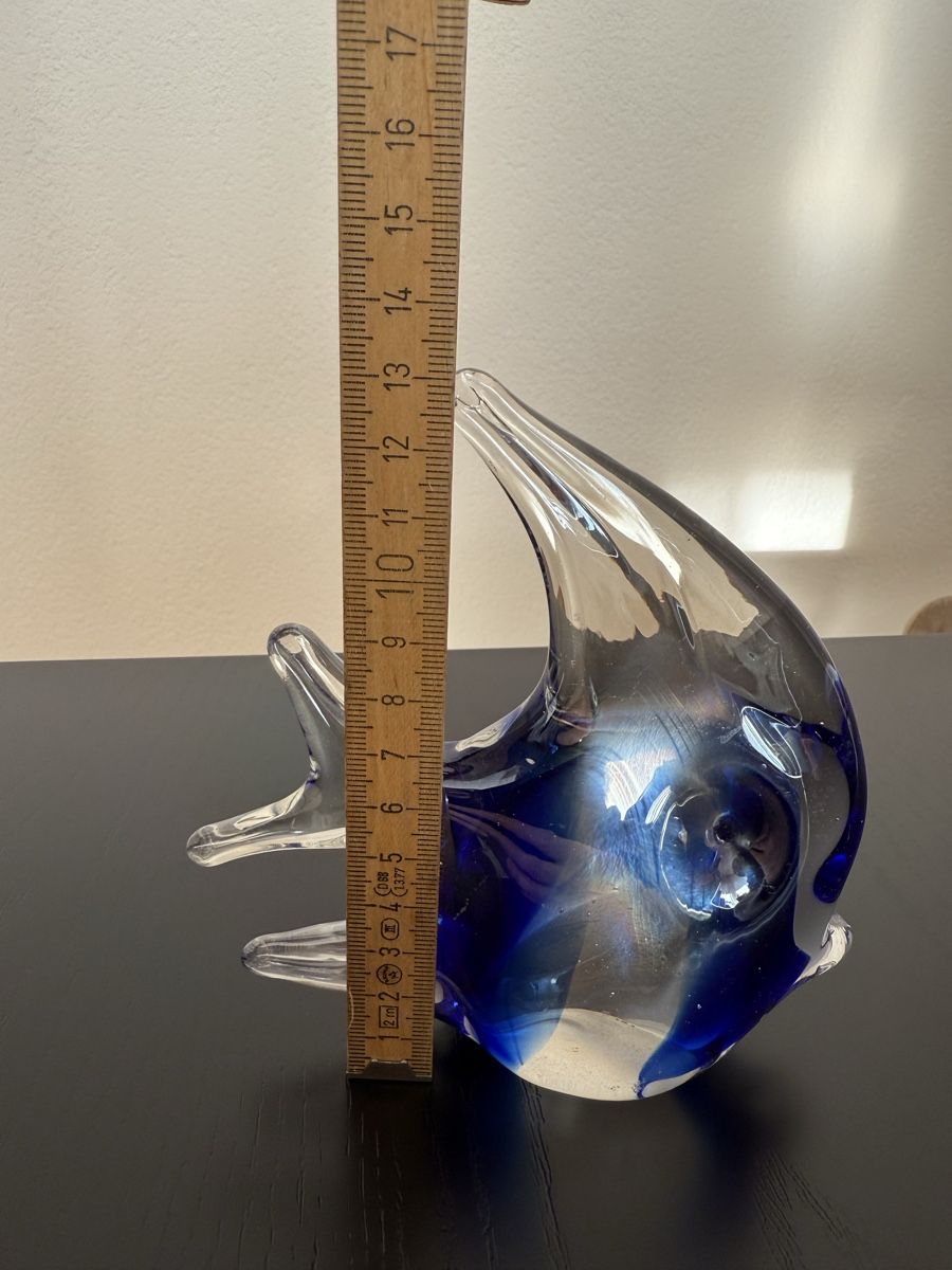 Figuren: Deko-Glasfisch, Murano-Stil, blau/klar – Neu (gemäss Beschreibung) aus Rorschacherberg von drdupor 3