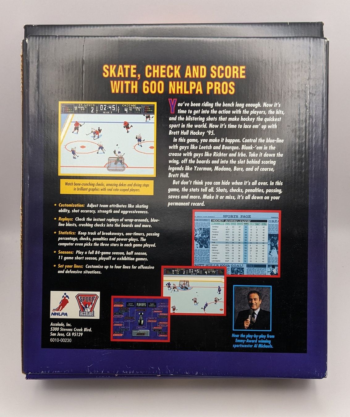 Giochi: Brett Huli Hockey 1995 BigBox US Version – Usato da Bad Ragaz venduto da MR_BR 1