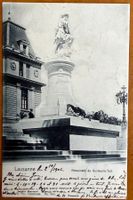 Lausanne - Monument Guillaume Tell - Animée 1902