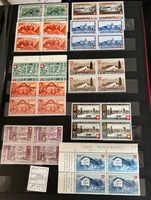 Restposten Pro Patria 4er Block Postfrisch 1942 bis 1961