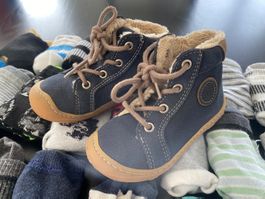 Pepino Lauflern-Schuhe, gefüttert, Gr. 21 + viele Socken