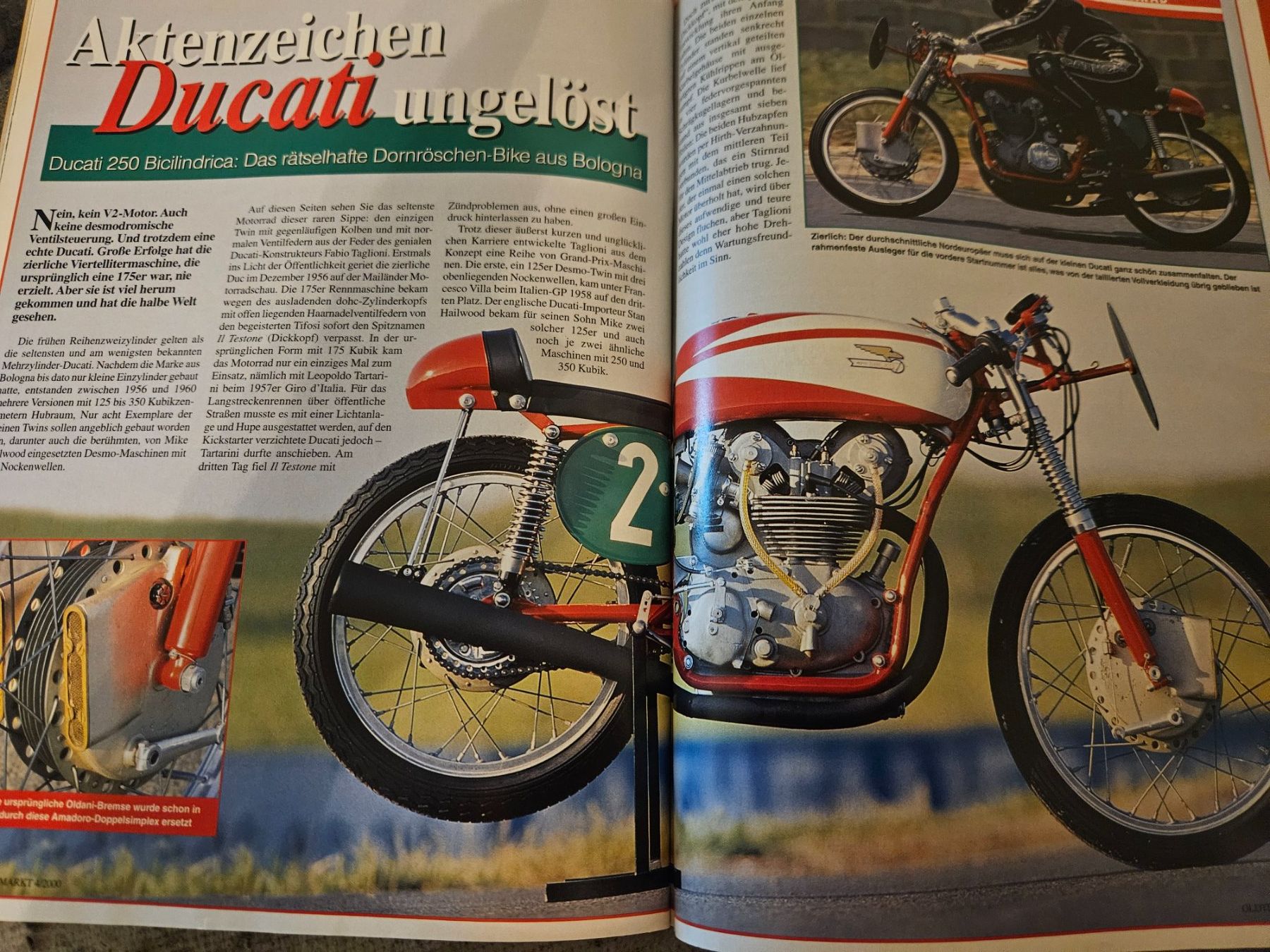 Riviste & Magazine: Oldtimer Markt 4/00 BMW 3 E21 Italjet Simca V8 Buick Ford xx – Usato da Flawil venduto da sr1_f6st 9
