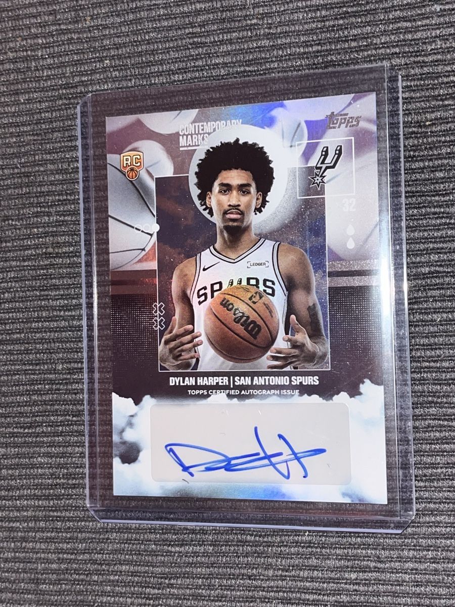 Topps Sammelbilder & Trading cards: Topps Basketball 2. Pick Dylan Harper Base Auto – Neu und originalverpackt aus Affoltern am Albis von berlin69 1