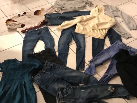 14 teilig Kleiderpaket 36 S Jeans Pulli Kleid Zara H&M