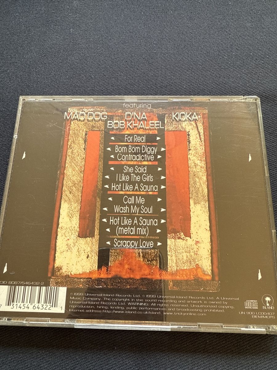 CD: Tricky with DJ Muggs and Grease - Juxtapose CD – Usato da Zürich venduto da thomashahn 3