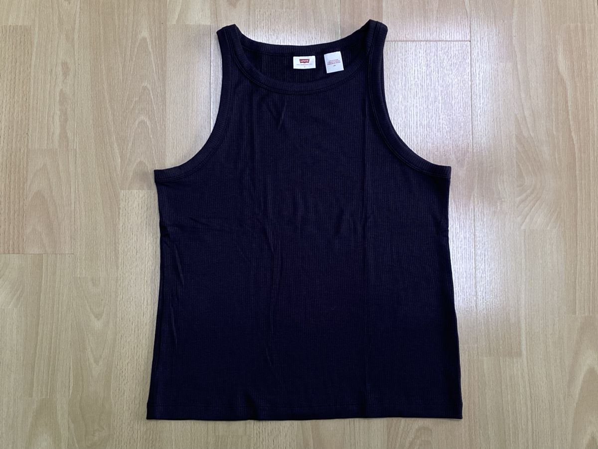 Levi's Top: Levi's Top, Ripp, Gr. L, Schwarz, Neu – Nuovo e nell'imballaggio originale da Buochs venduto da H16 2
