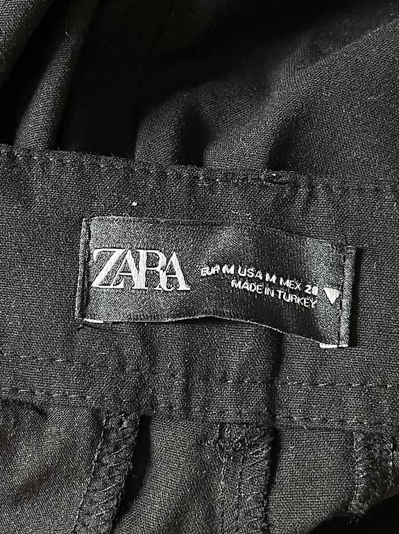 Hosen: Weite schwarze Hose von Zara, Gr. M – Gebraucht aus Zürich von Imaime 2