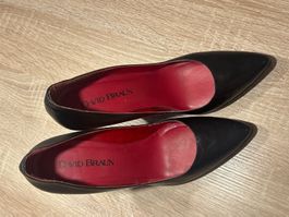 High Heels / Pumps Schwarz von David Braun Gr. 39