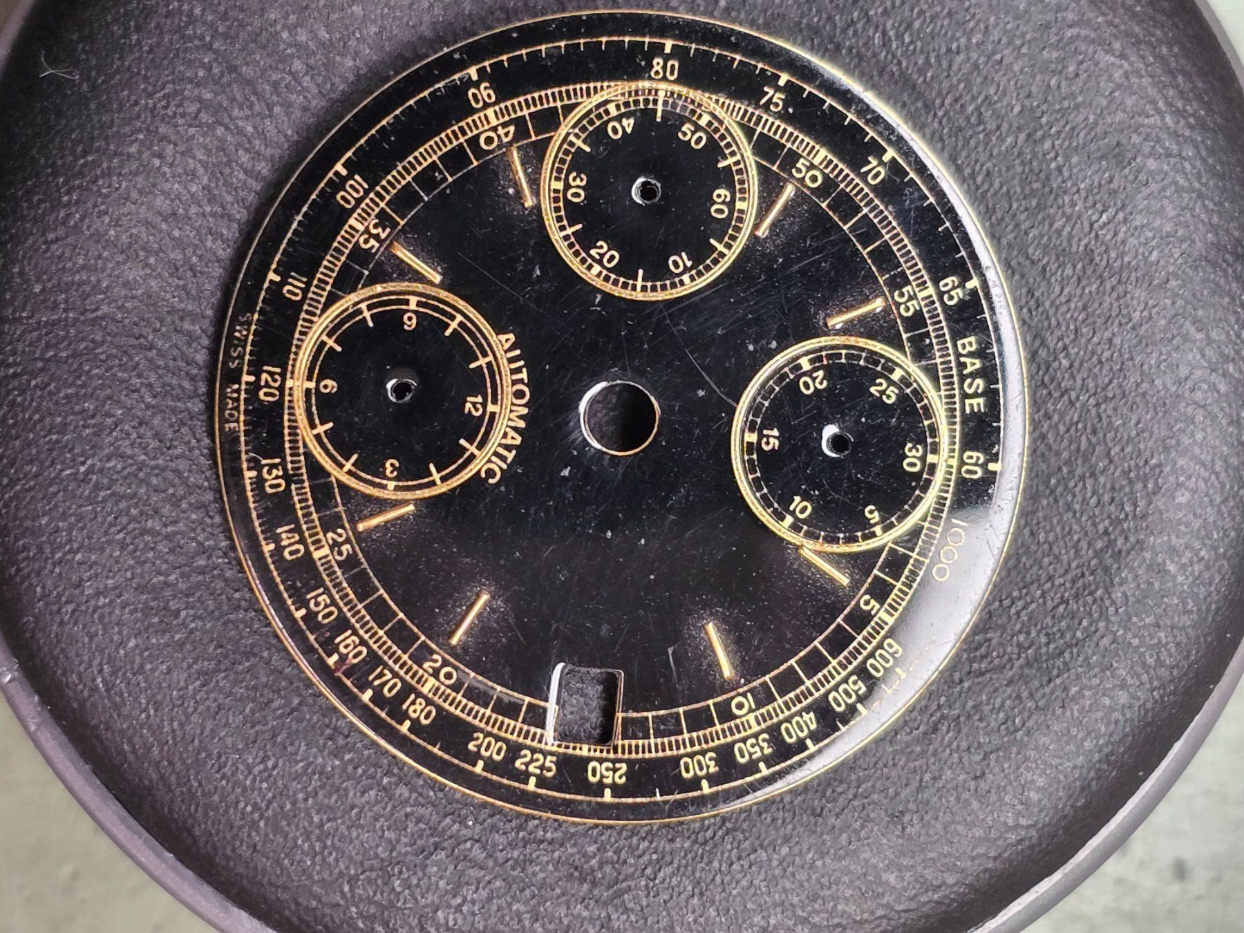 Uhren: Cadran de montre pour ETA 7750 – Gebraucht aus Tramelan von Nirdan 1