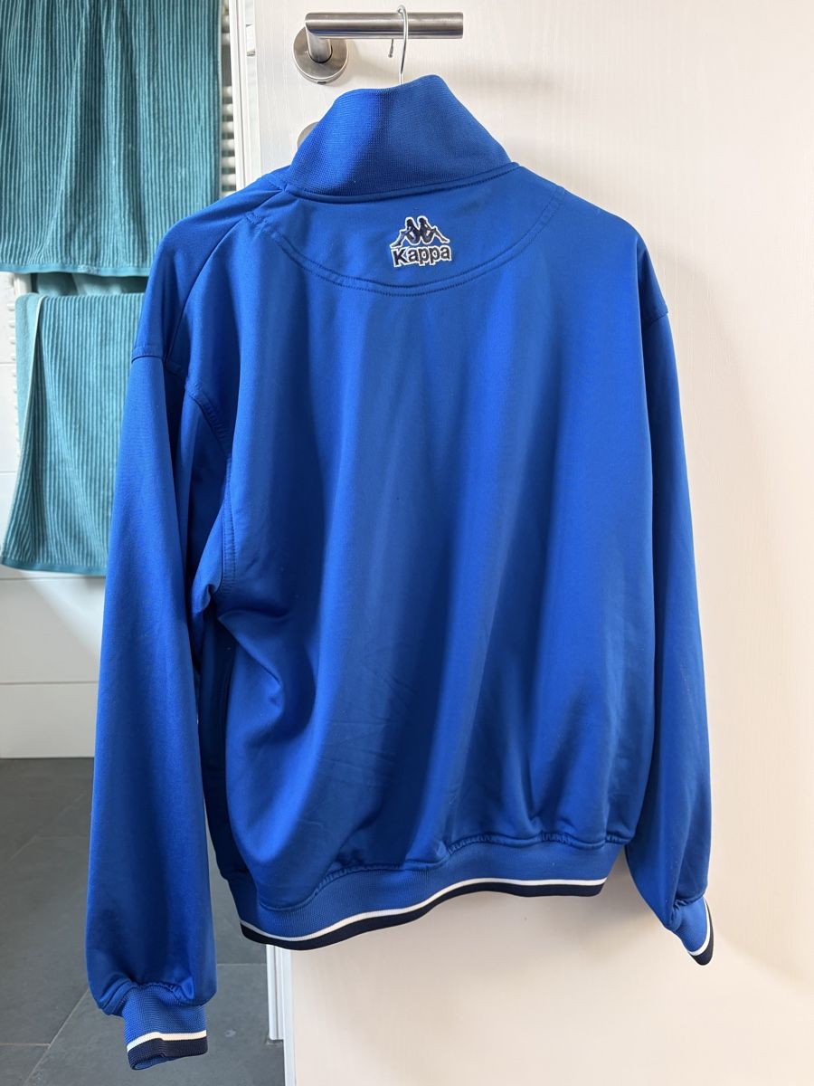 Kappa Giacche: VINTAGE BLUE KAPPA TRACK JACKET MEDIUM – Nuovo (secondo la descrizione) da Villmergen venduto da sar_yrt7 1