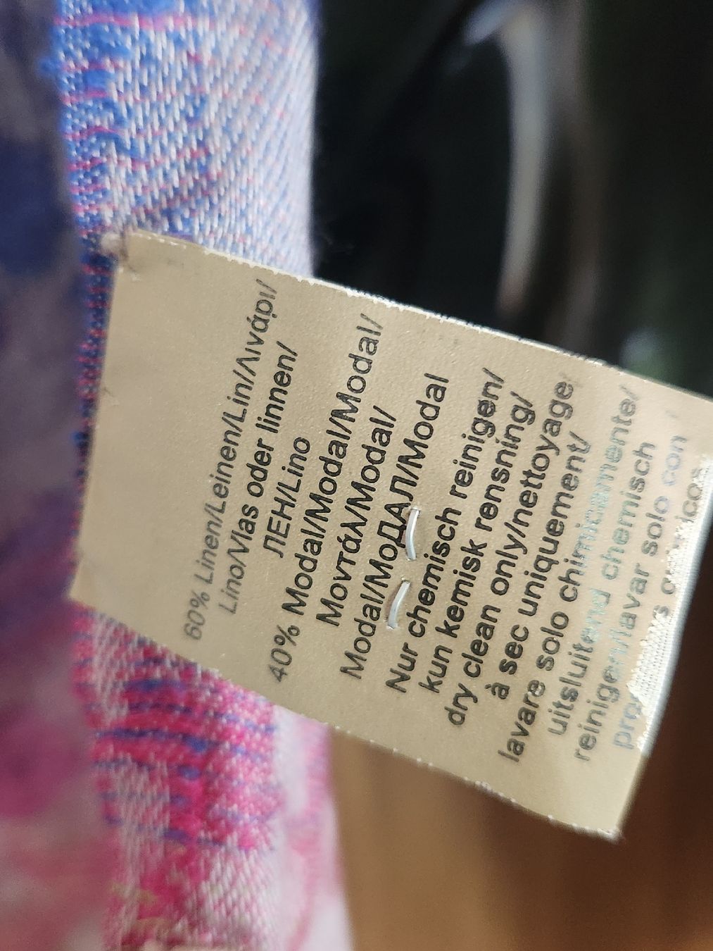 Codello Foulard & Sciarpe: Écharpe Codello  lin couleurs vives, légère – Usato da Niedergösgen venduto da Eva2410 3