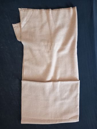 Echarpe beige camel MANOR