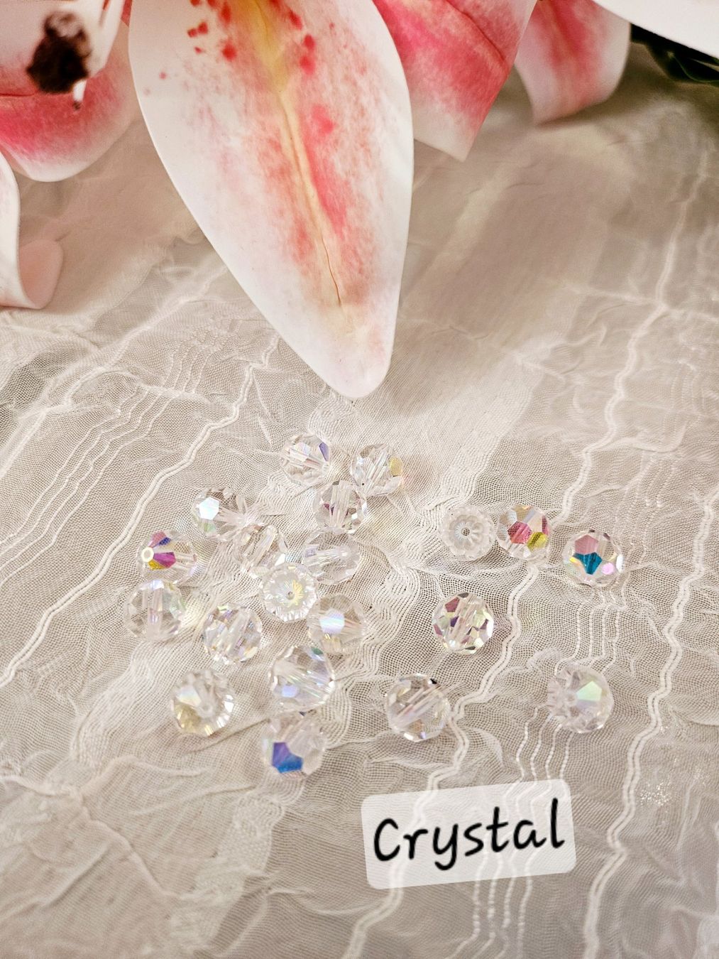Perle (finte): Swarovski Perlen 8 mm 20 Stück Crystal – Nuovo e nell'imballaggio originale da Dietikon venduto da Eleda