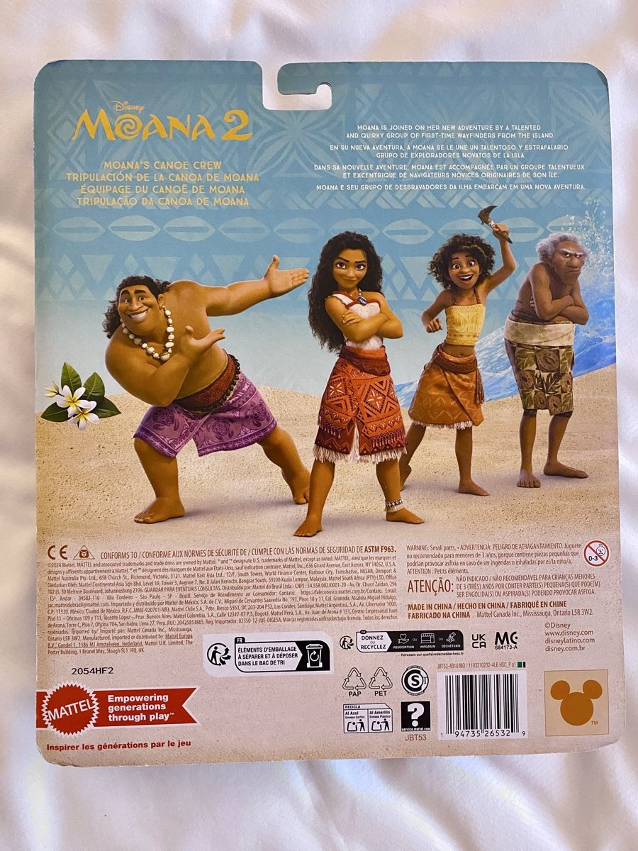 Disney Giocattoli: Disney Moana 2 Canoe Crew Set – Nuovo e nell'imballaggio originale da Oberembrach venduto da theZaz 1