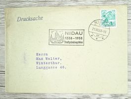 TR105 Enveloppe Suisse + Timbre 1938