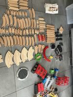 Jouets de train en bois variés - Grand lot diversifié!