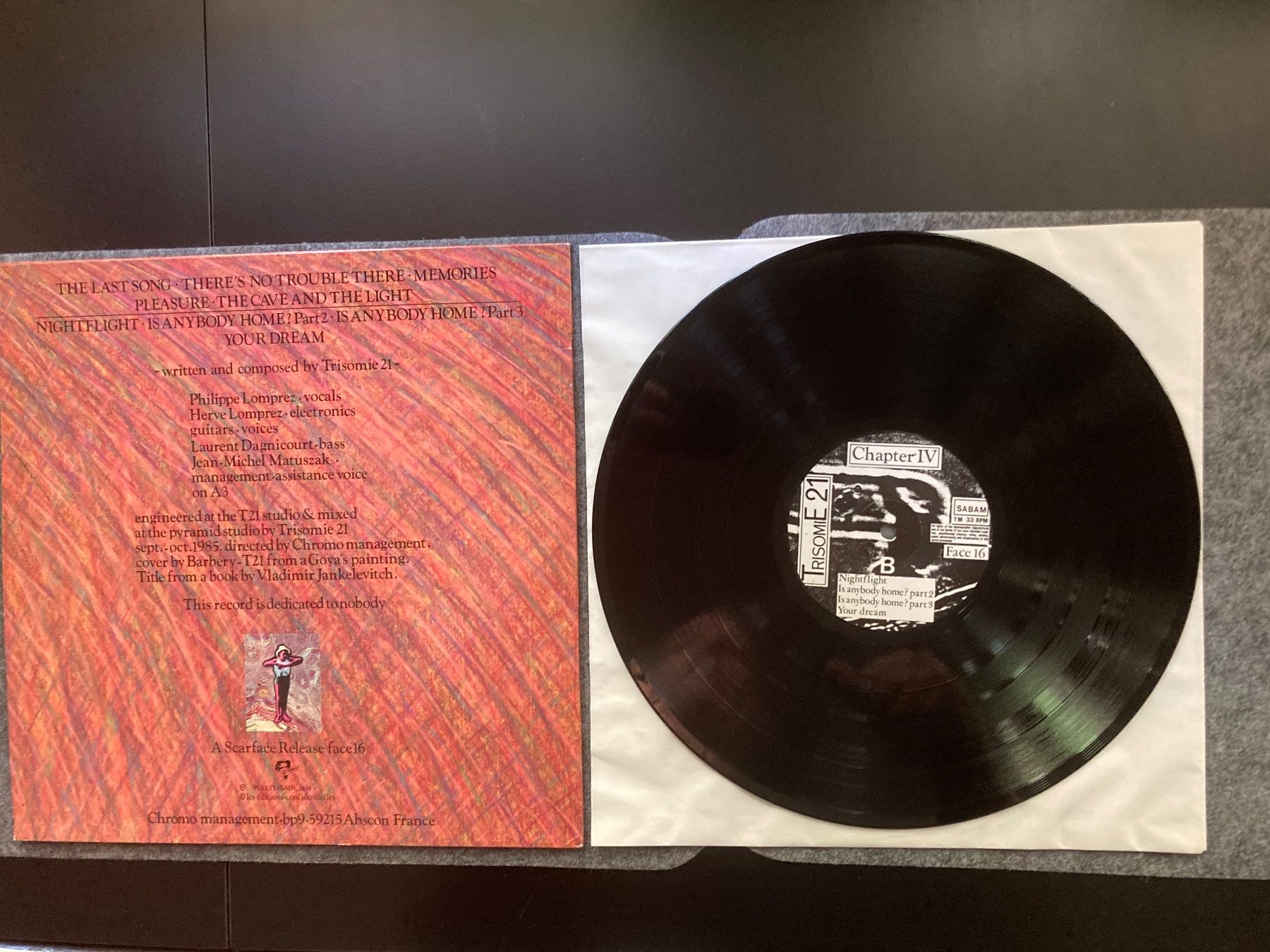 Dischi in vinile: Trisomie 21 - Chapter IV (LP) – Usato da Fribourg venduto da Karushi 1