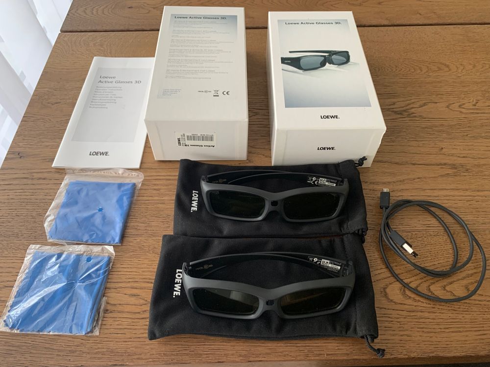 Loewe Active Glasses 3D 2St. unbenutzt, Top Zustand Kaufen auf Ricardo