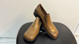 Güveners Schuhe Herren Grösse 43 Lederschuhe Klassisch Brau