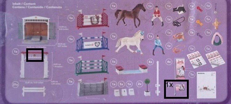 Schleich Jouets: SCHLEICH 42160 Großes Reitturnier – D'occasion à Unterengstringen par Nincraft 6