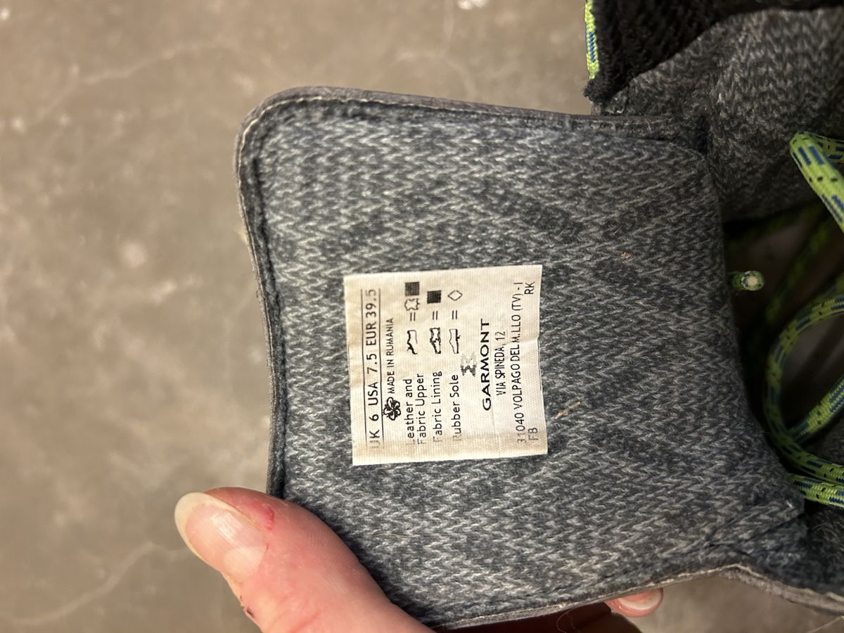Garmont Scarpe da uomo: Wanderschuhe Steigeisenfest – Usato da Luzern venduto da Juhui06 3