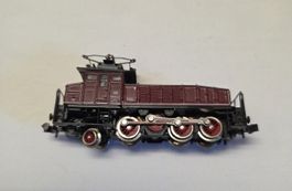 Modelleisenbahn Lokomotive Roco DB 160 012-1 braun..