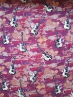 *Sale* Jersey Print Gitarre Fuchsia