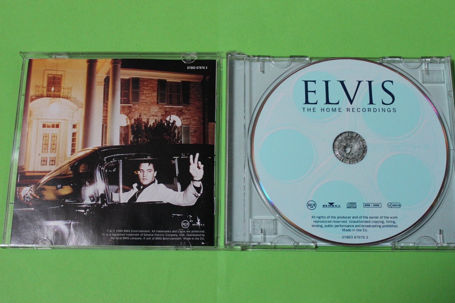 CD: ELVIS PRESLEY - THE HOME RECORDINGS CD 1999 – Usato da Tübach venduto da JamesStone 3