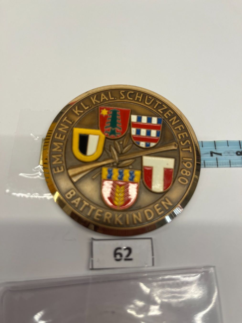 Médailles: (BM) Médaille N°62 – D'occasion à Erlach par Net-Coins