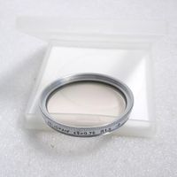 Heliopan 49mm Skylight Chrom Ring Filter / filtre. Germany.