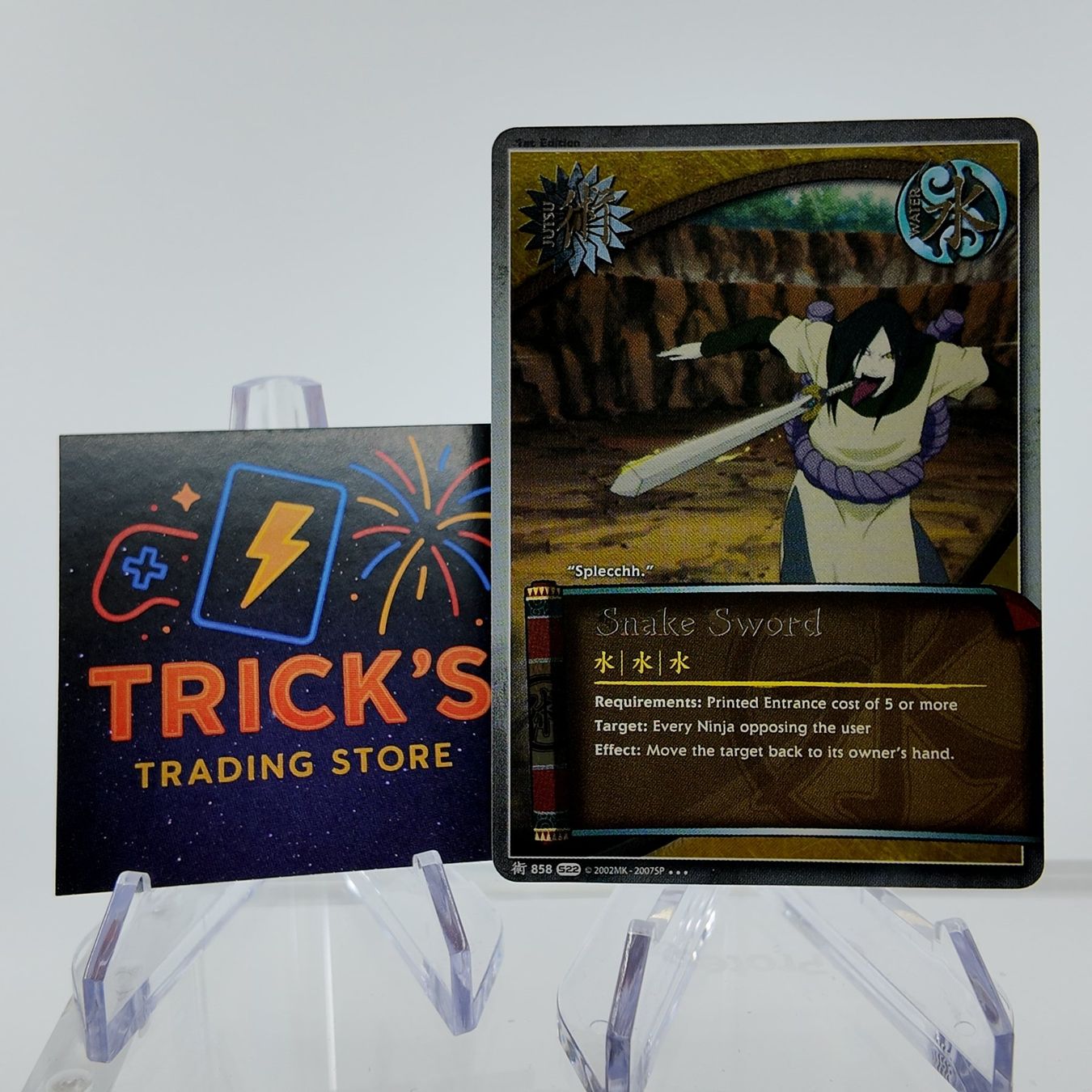 Bandai Carte collezionabili: Naruto Bandai CCG Snake Sword Super Rare ENG – Usato da Wettswil venduto da TricksTradingStore