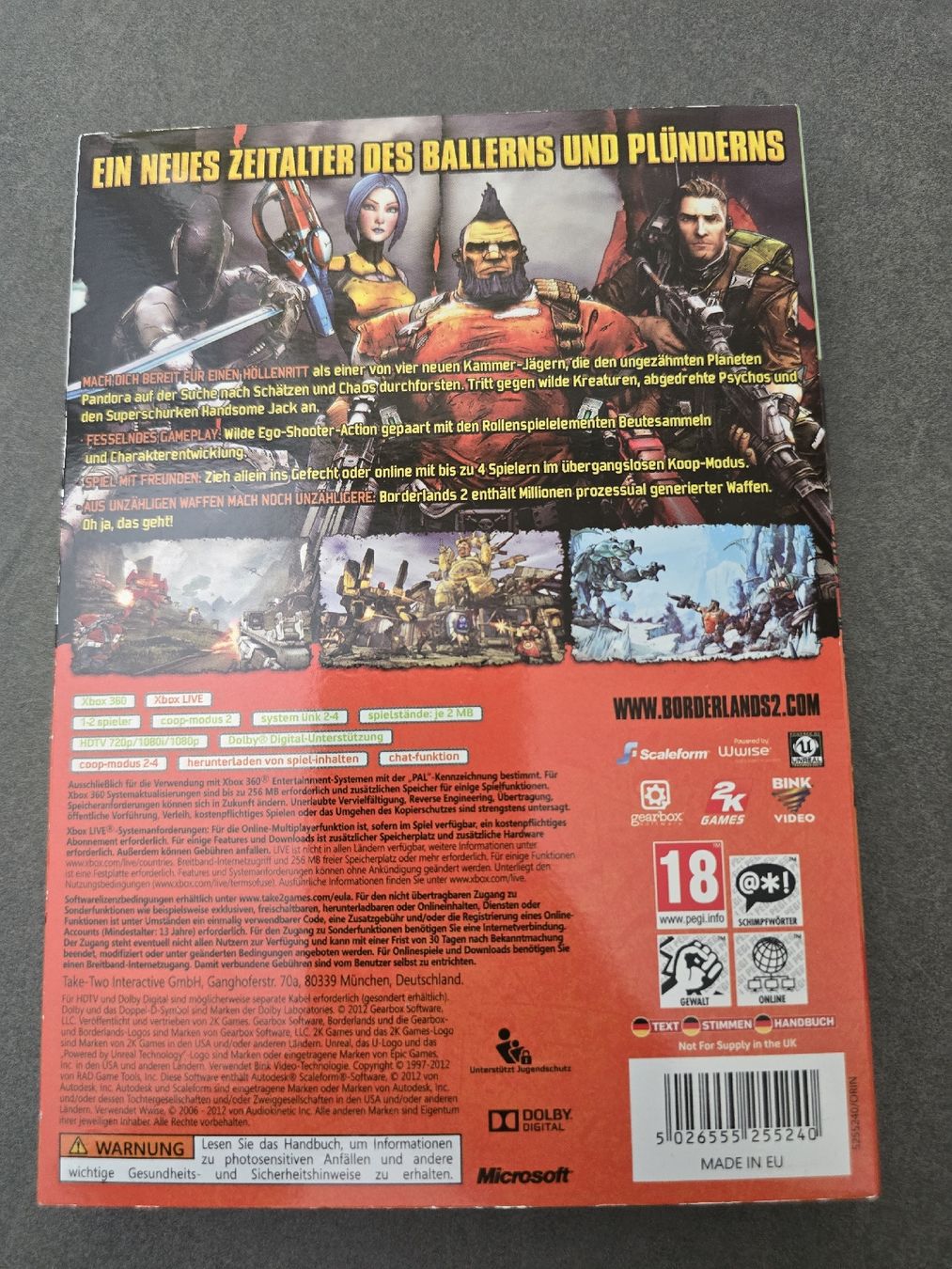 Microsoft Spiele: Borderlands 2 100% Uncut Xbox 360 – Gebraucht aus Füllinsdorf von master_mind 1