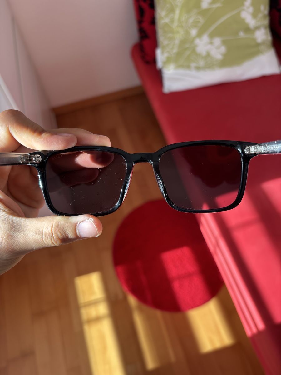 Occhiali & Lenti: Lozza Black Square Sunglasses - Silver Bridge - Arrow Temple – Usato da Belfaux venduto da vik_c6z2 3