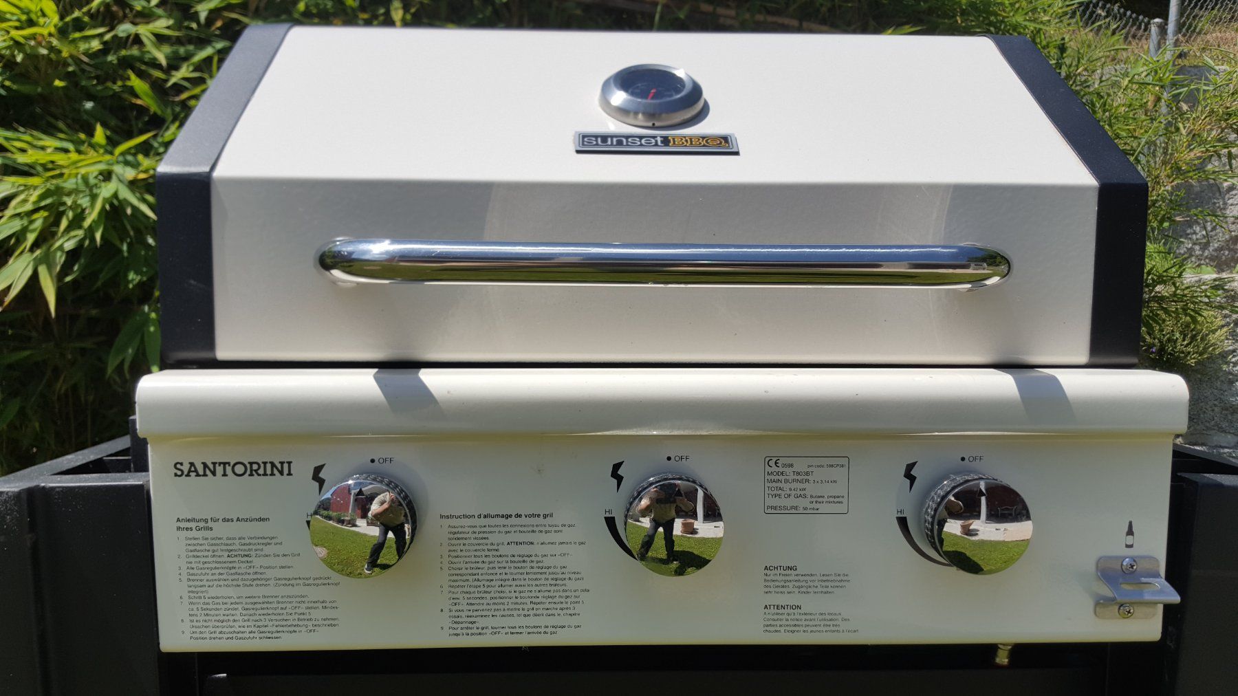 Grills: Grillstation Santorini Sunset BBQ – Gebraucht aus Lufingen von yenny04 1